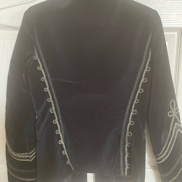 Velvet jacket army style!! - Picture 3 of 7